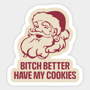 Santa Sticker